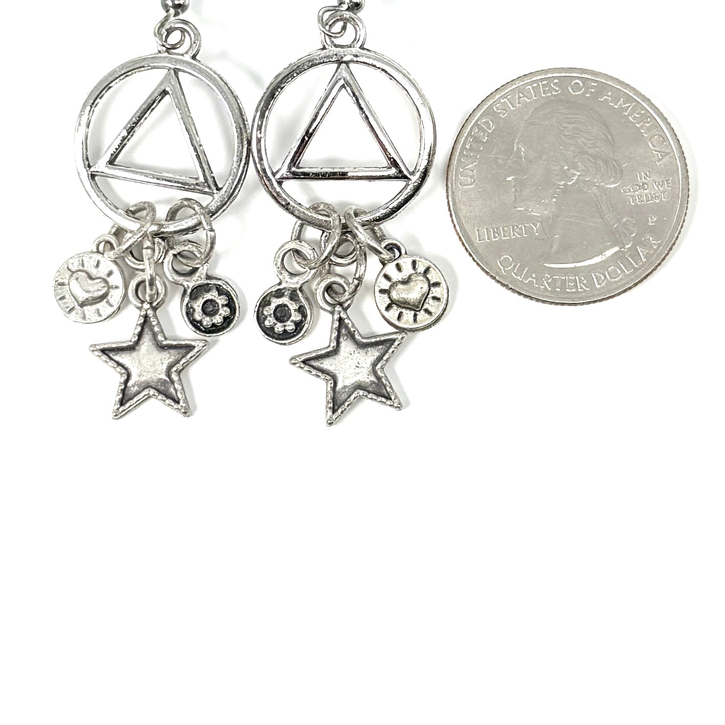 Star Dangle Earrings