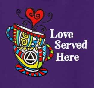 Love Served Here ❤️! Embroidered Design