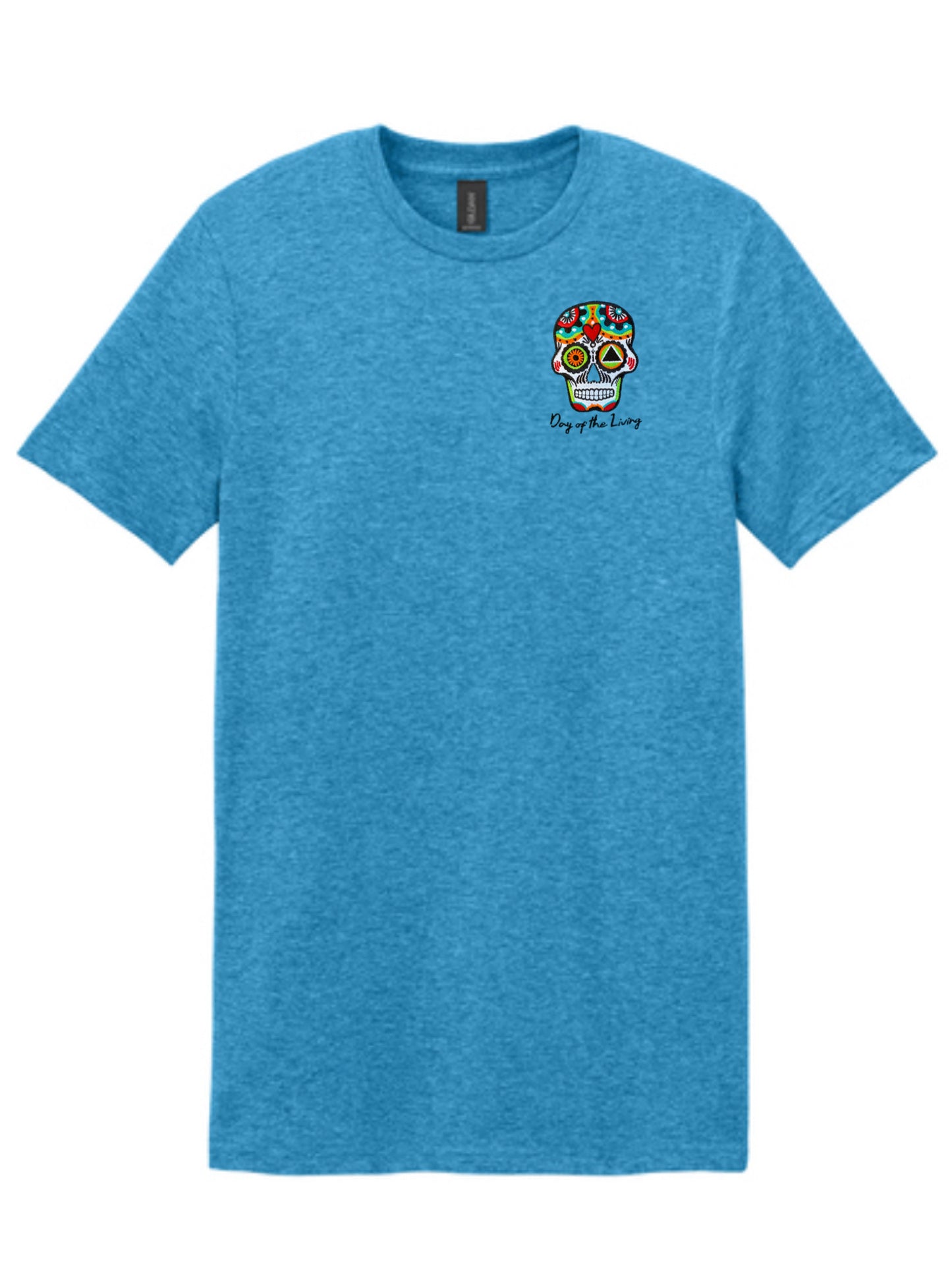 “Day Of The Living” Sugar Skull Embroidered Design