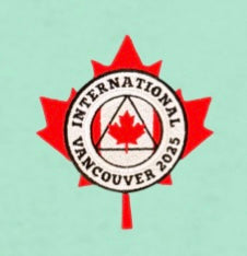 Mint Embroidered Maple Leaf T-Shirt - International Convention 2025!