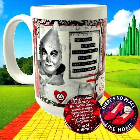 Personalized There’s No Place Like Home Mug