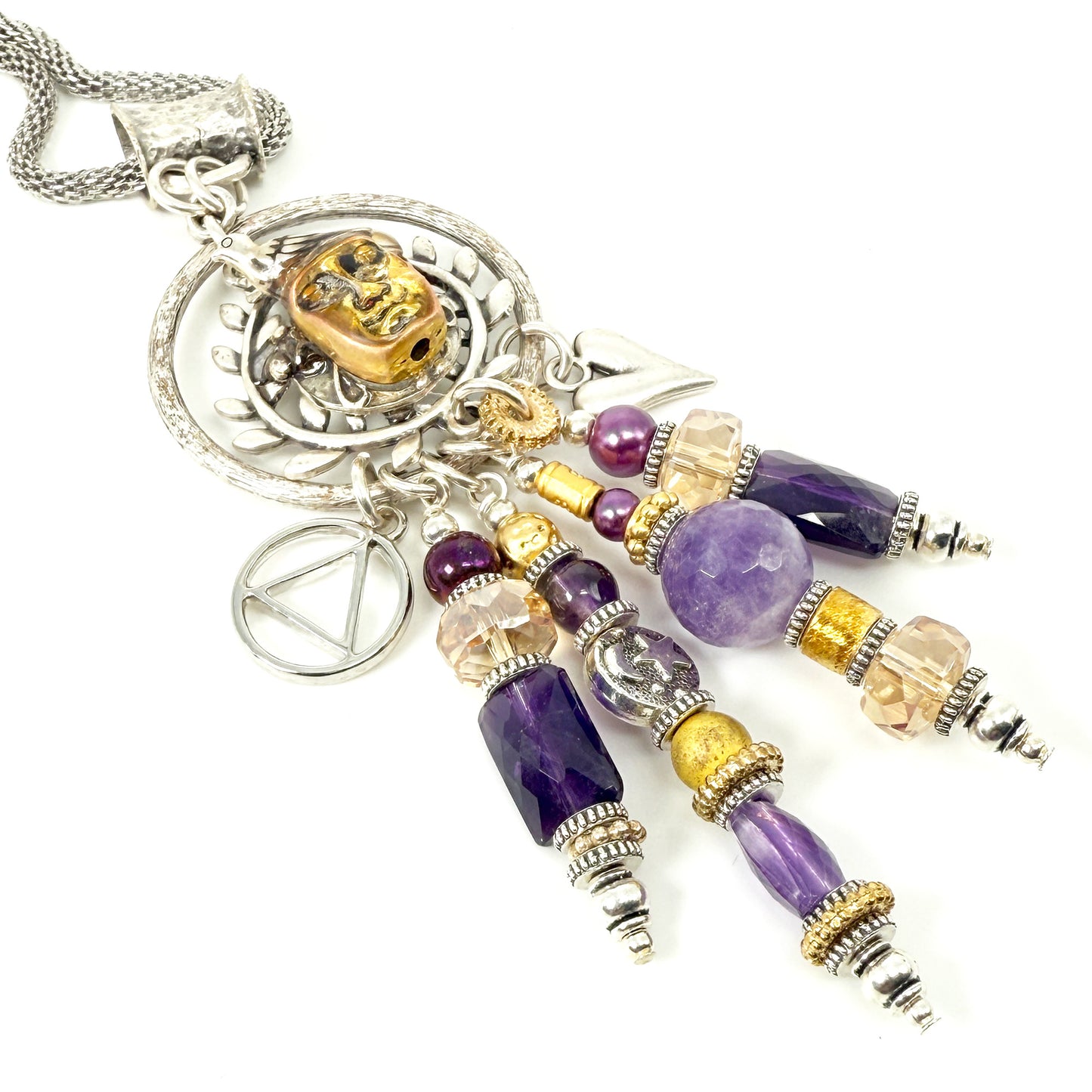 Amethyst Charm