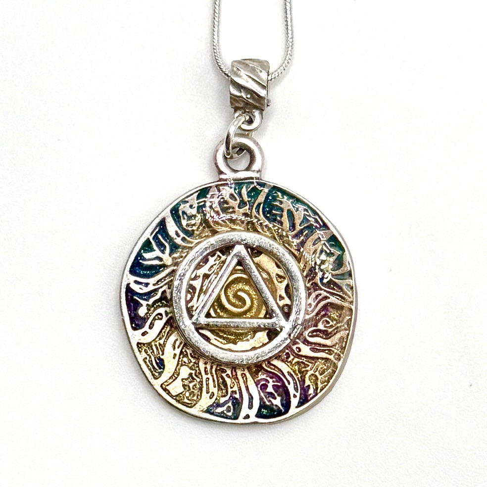 Sunburst Solitude Necklace