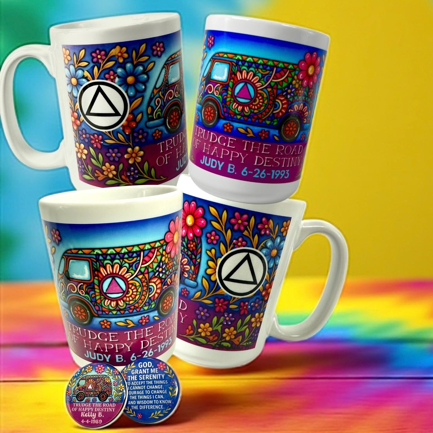 Personalized Trudge The Road…… Mug