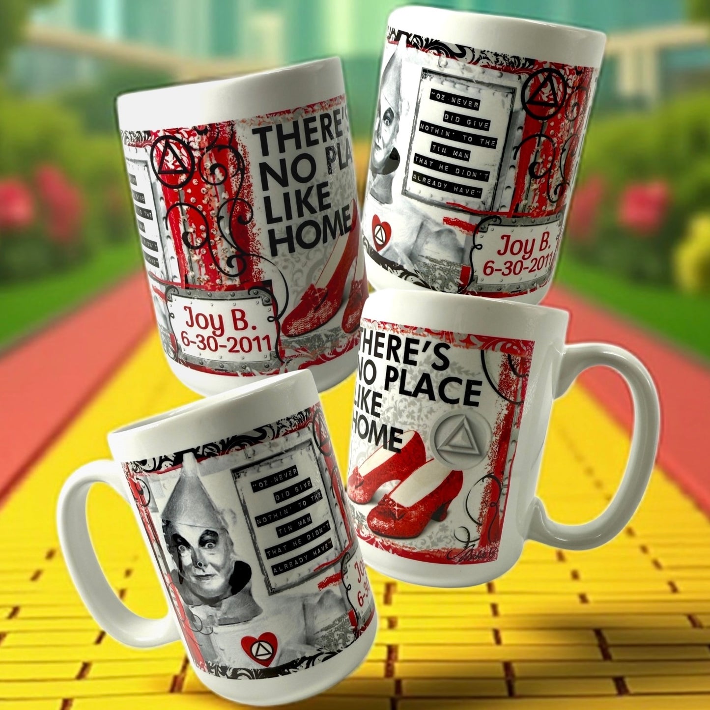 Personalized There’s No Place Like Home Mug