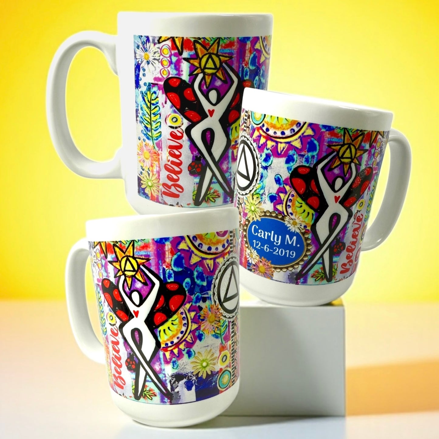 Personalized Believe Mug