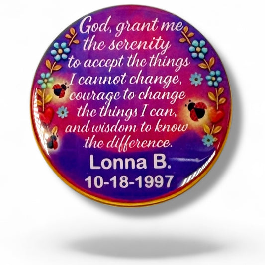 Personalized Sisters Always Medallion