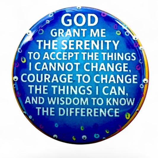 Personalized Happy Birthday Candle Tray Cake Medallion