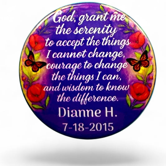 Personalized Thy Will Be Done Medallion