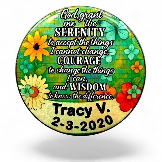 Personalized Day Of The Living Medallion