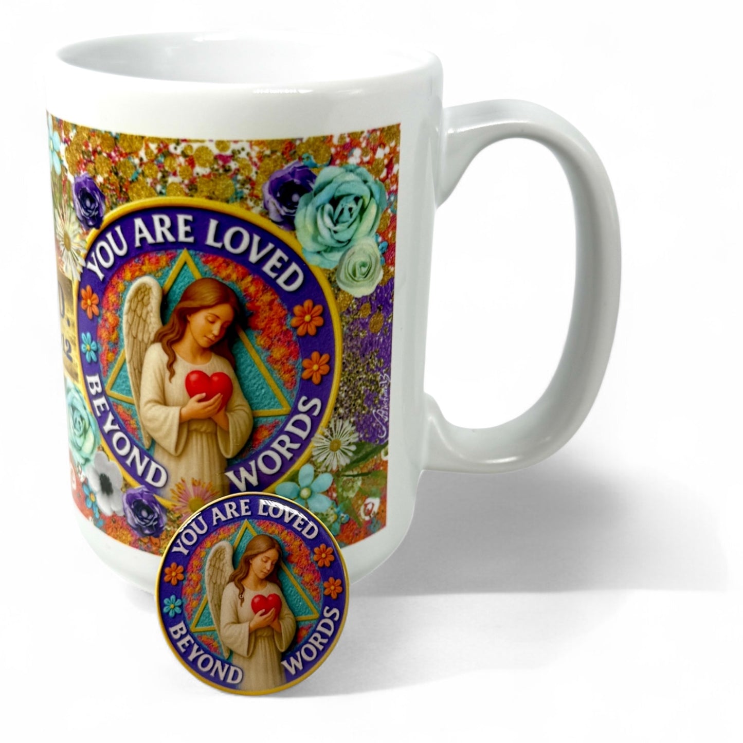 Personalized You Are Loved Beyond Words Mug