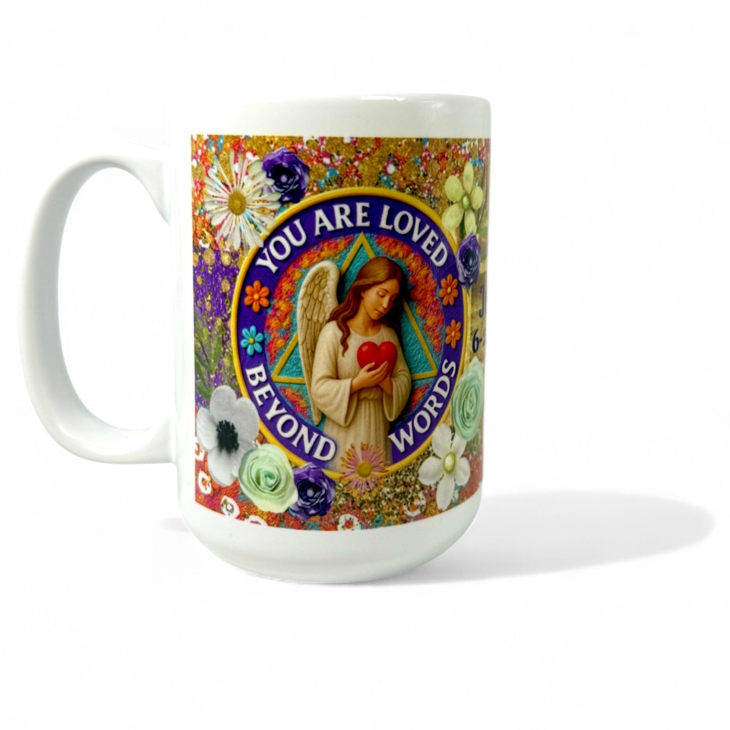 Personalized You Are Loved Beyond Words Mug