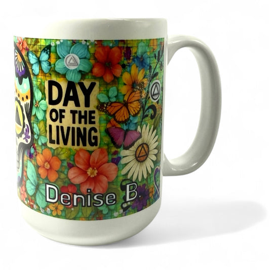 Personalized Day Of The Living! Mug