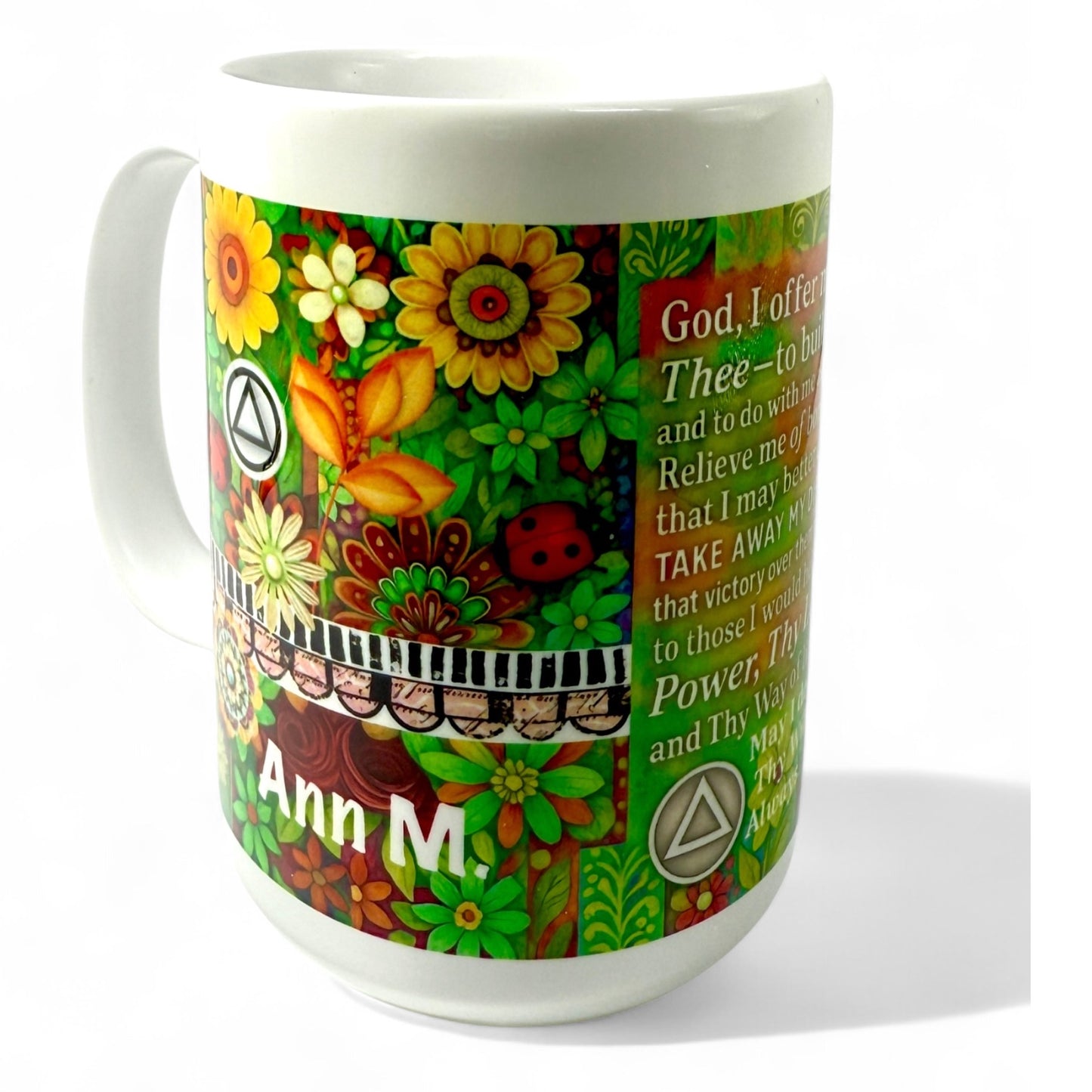 Personalized 3RD Step Prayer Mug