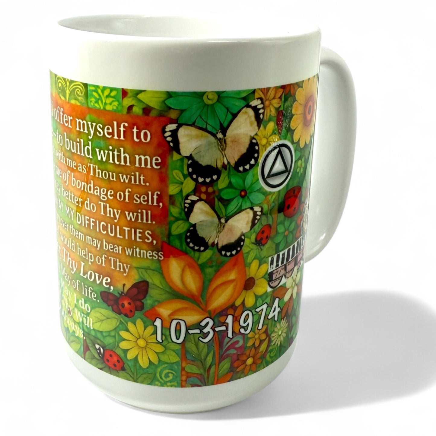 Personalized 3RD Step Prayer Mug