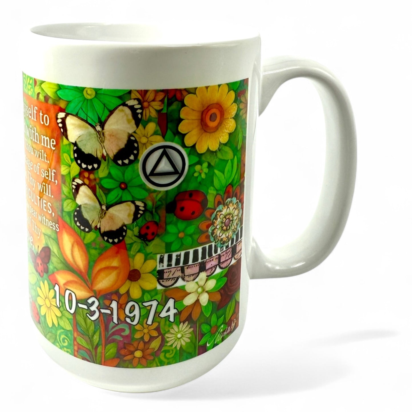 Personalized 3RD Step Prayer Mug