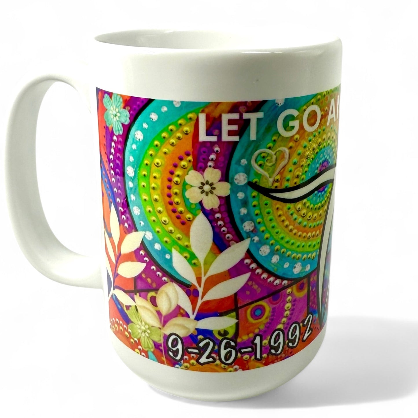 Personalized Let Go & Let God Mug
