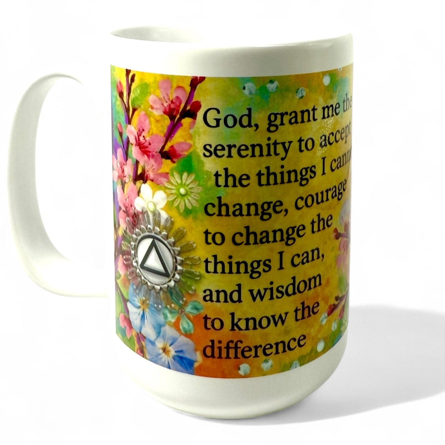 Personalized Serenity Prayer Wise Owl Mug