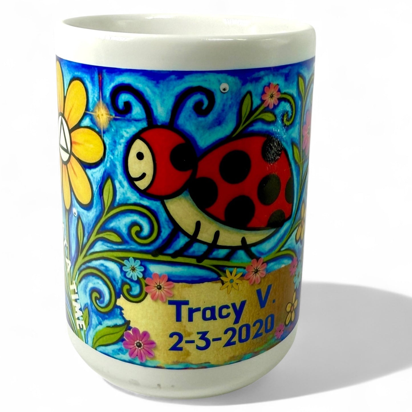 Personalized One Day At a time Mug