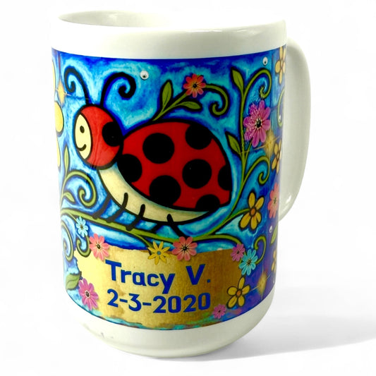 Personalized One Day At a time Mug