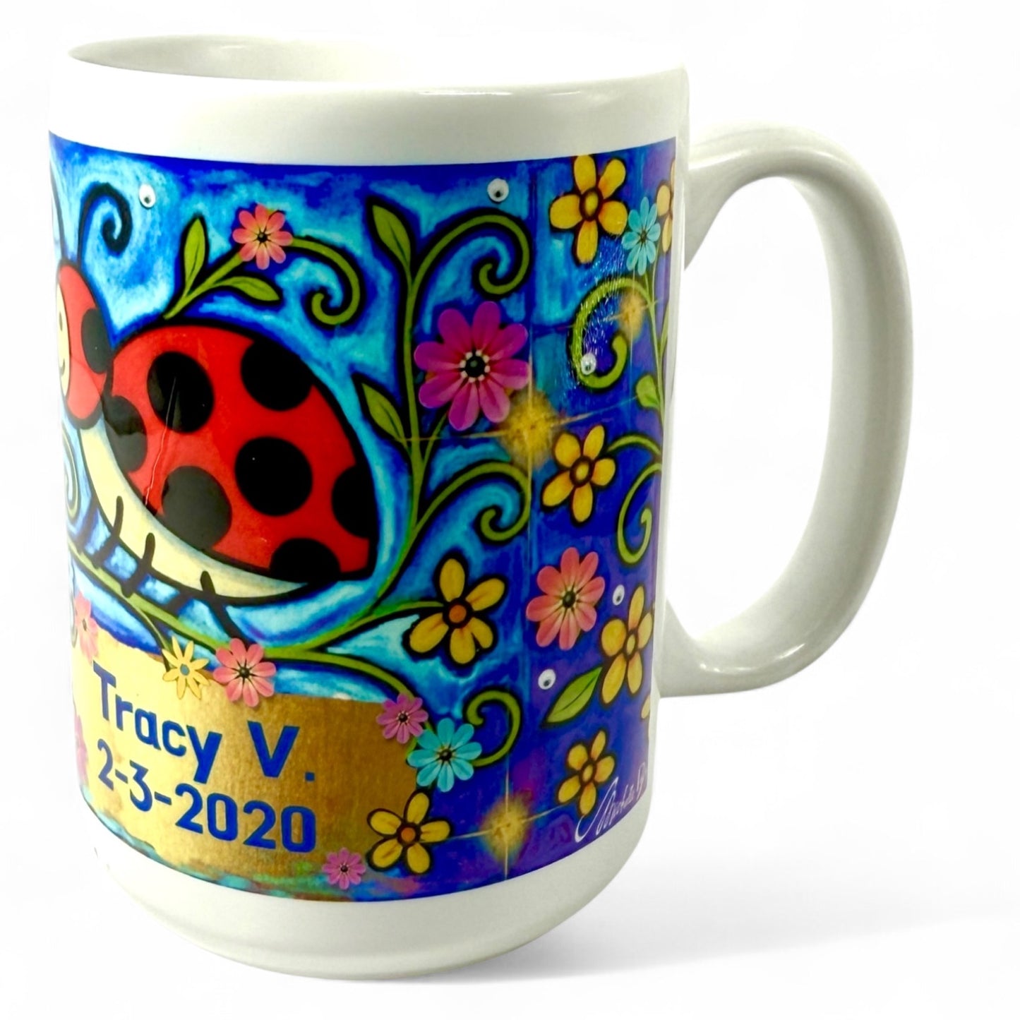 Personalized One Day At a time Mug