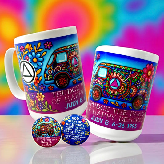 Personalized Trudge The Road…… Mug