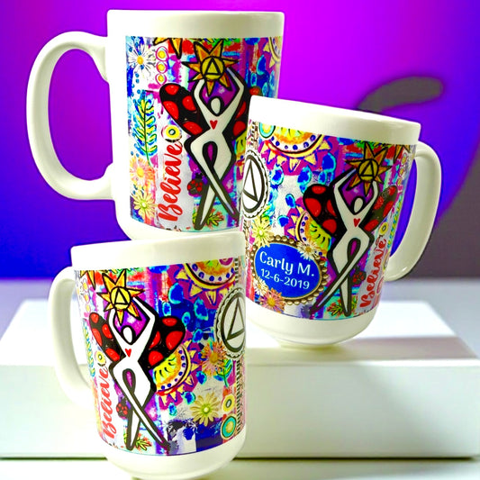 Personalized Believe Mug