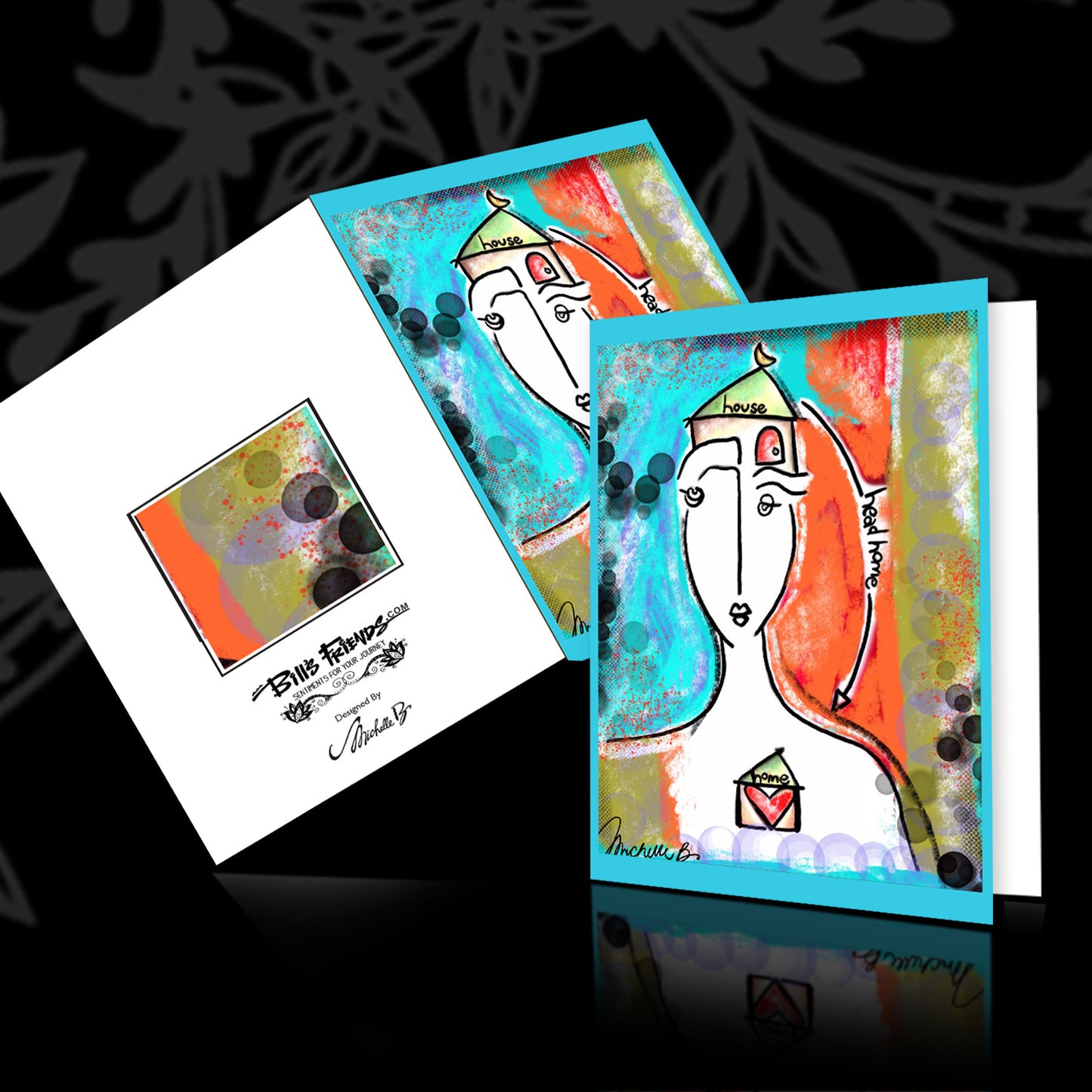 Head Home - Greeting Card and Bookmark