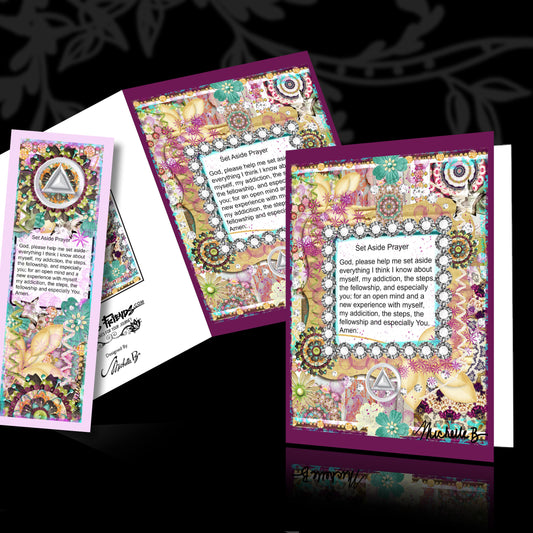 Set Aside Prayer - Greeting Card and Bookmark
