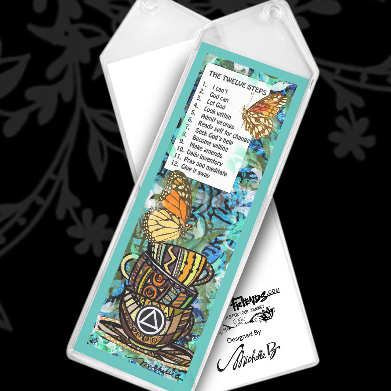 The 12 Steps - Greeting Card and Bookmark