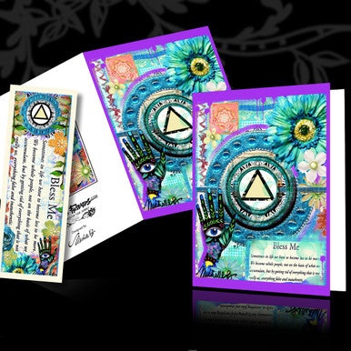 Bless Me - Greeting Card and Bookmark