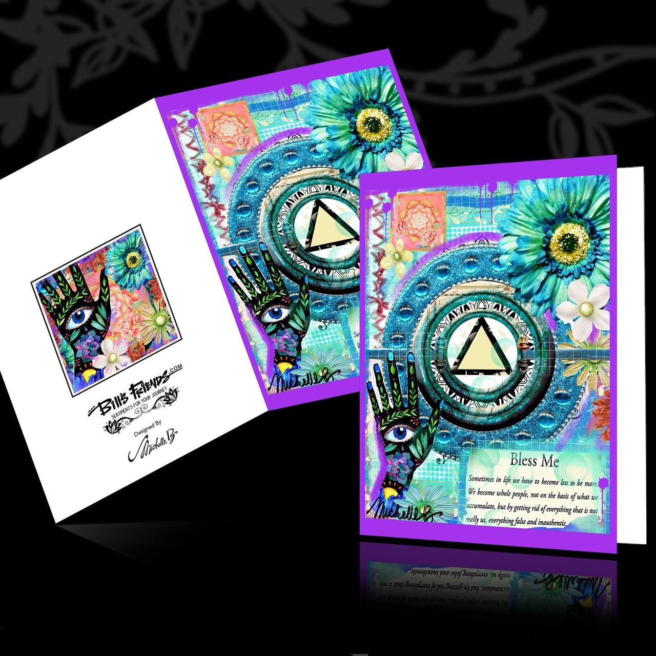 Bless Me - Greeting Card and Bookmark