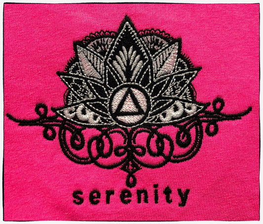Embroidered Tshirt - Serenity