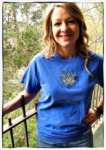 Embroidered Tshirt - Lady Bug