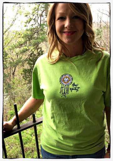 Embroidered Tshirt - Free Spirit