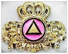 Crown Symbol Lapel Pin
