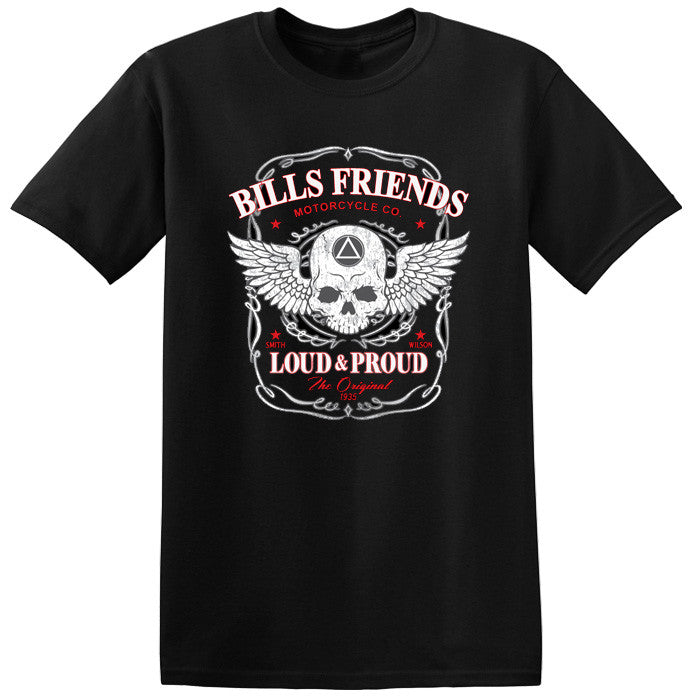 New! Loud and Proud Black Tee