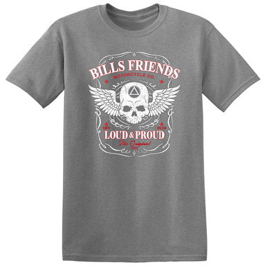 New! Loud and Proud Gray Tee