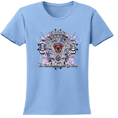 New! To Thine Own Self Be True Blue Tee