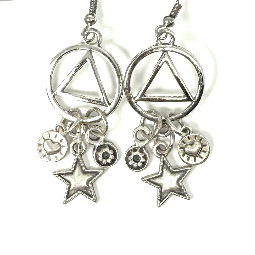 Star Dangle Earrings