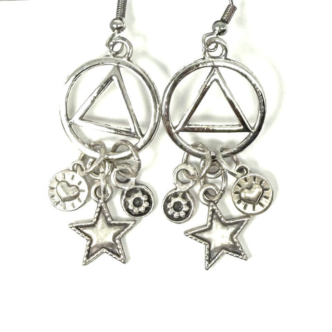 Star Dangle Earrings