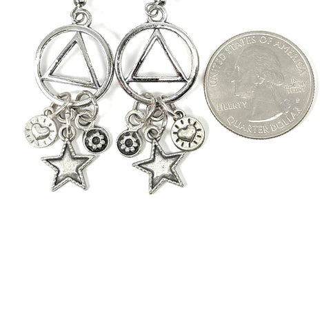 Star Dangle Earrings