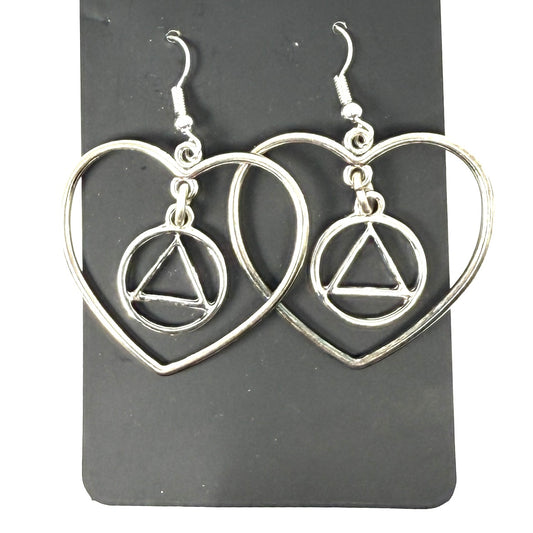 Heart Wire Earrings