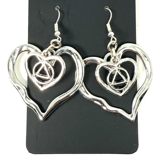 Double Heart Earrings