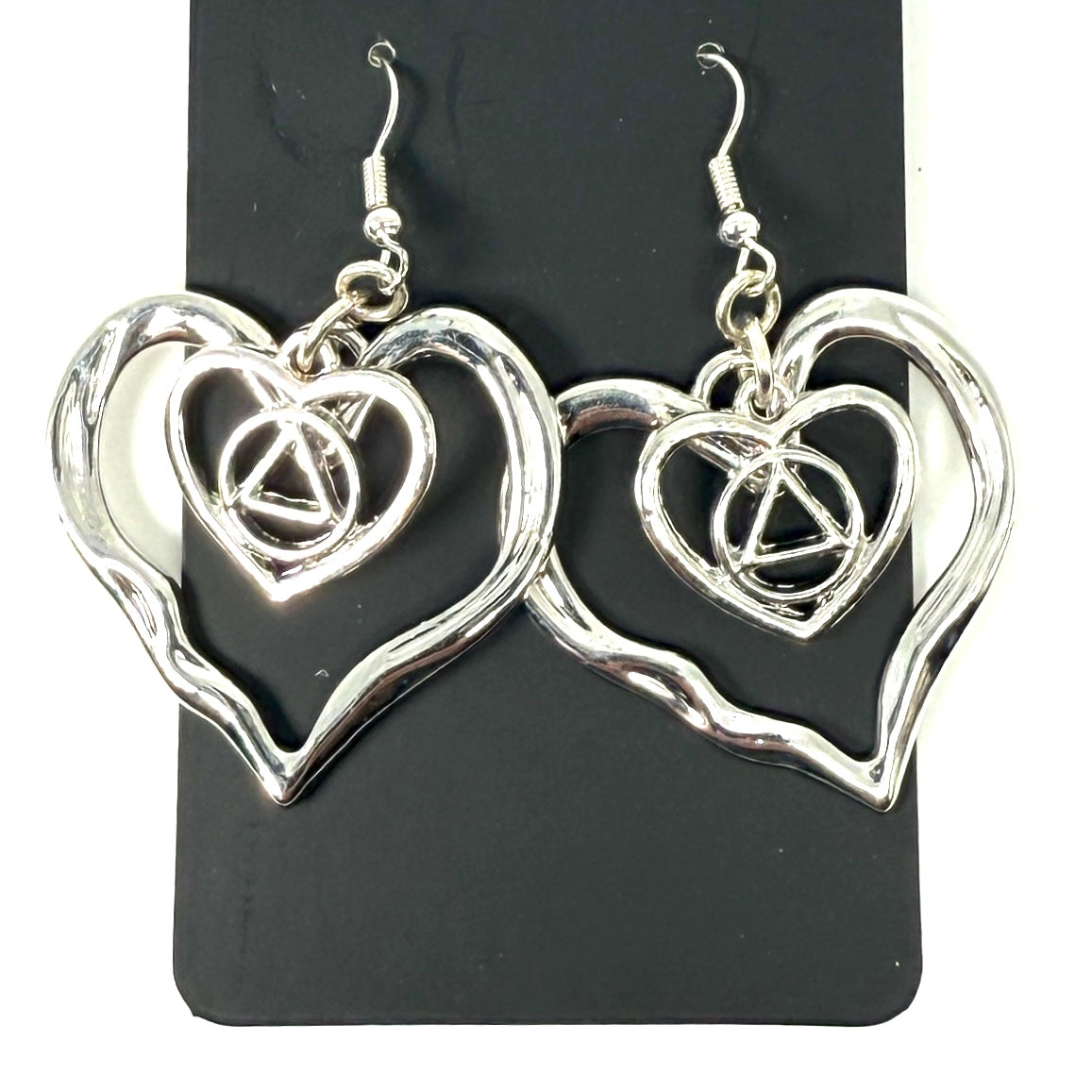 Double Heart Earrings