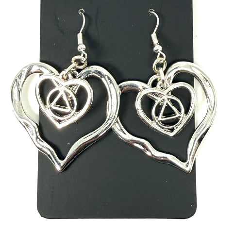 Double Heart Earrings