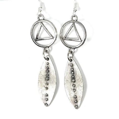 Tribal Leaf Earring