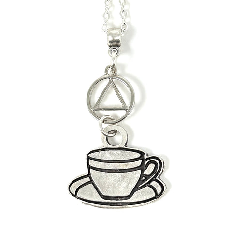 Coffee Time 2 Pendant (link chain)