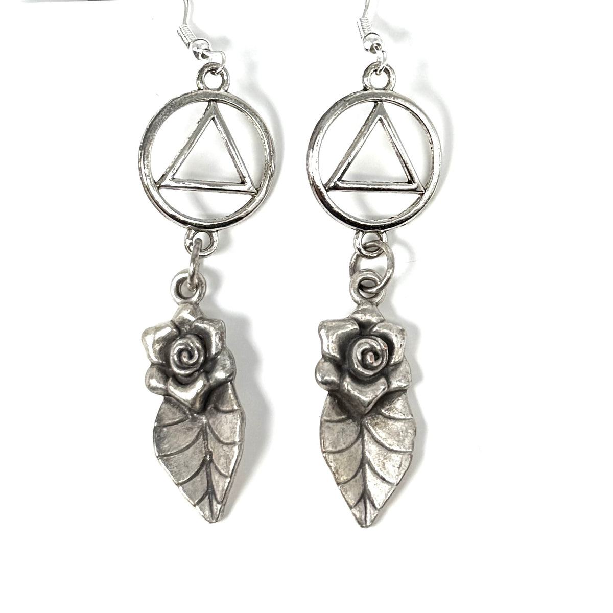 Rose Drop Earrings
