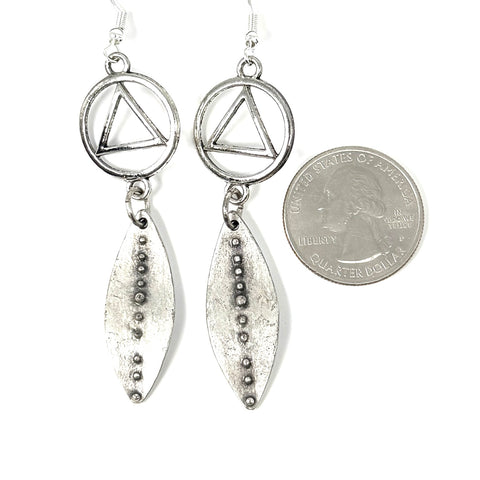 Tribal Leaf Earring